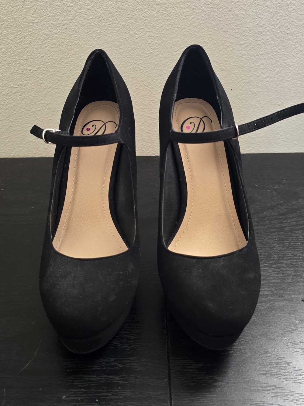 Black Mary Jane Platform Pumps - Women's Dress Shoes